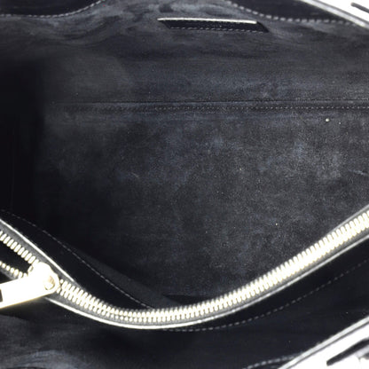 Saint Laurent Sac De Jour Nm Bag Crocodile Embossed Leather Small