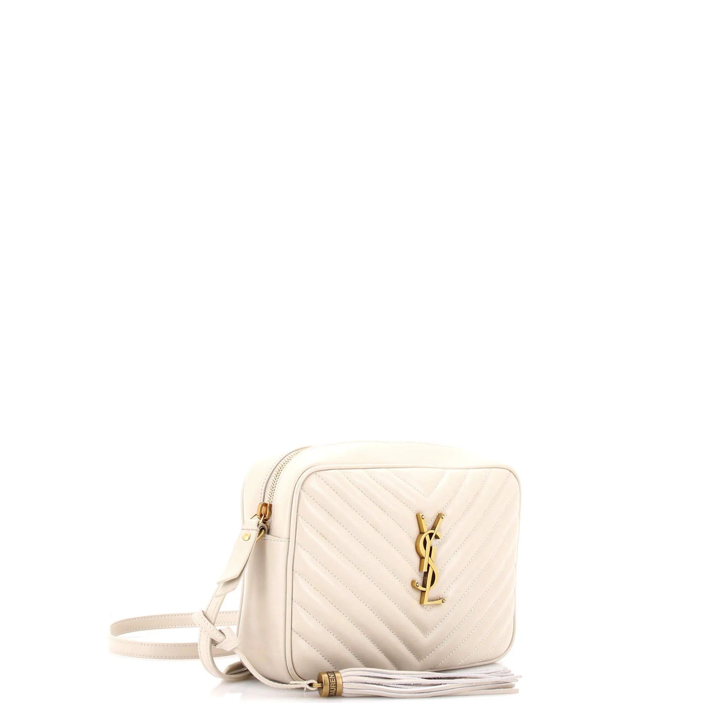 Saint Laurent Lou Camera Bag Matelasse Chevron Leather Small