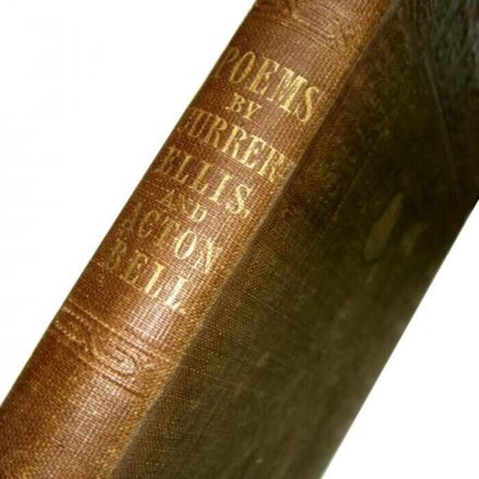 Poems By Currer Ellis Acton Bell 1848 First
