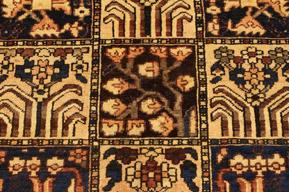 10X12'5 Ft Handmade Vintage Oriental Rug