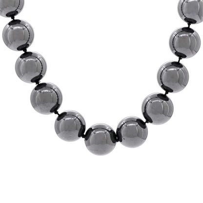 Tiffany & Co. Paloma Picasso Beaded Choker Necklace Hematite