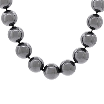Tiffany & Co. Paloma Picasso Beaded Choker Necklace Hematite
