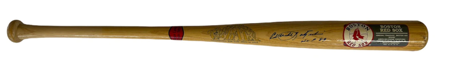 (Beckett) Carl Yastrzemski Autographed Cooperstown Bat
