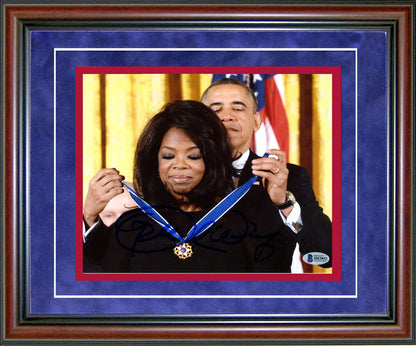 Oprah Winfrey Framed Autographed 8X10 Photo