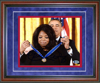 Oprah Winfrey Framed Autographed 8X10 Photo