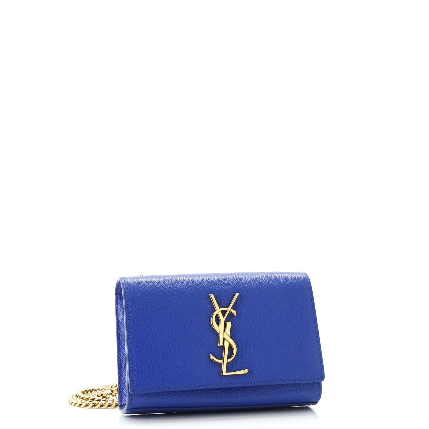 Saint Laurent Classic Monogram Crossbody Bag Grainy Leather Small