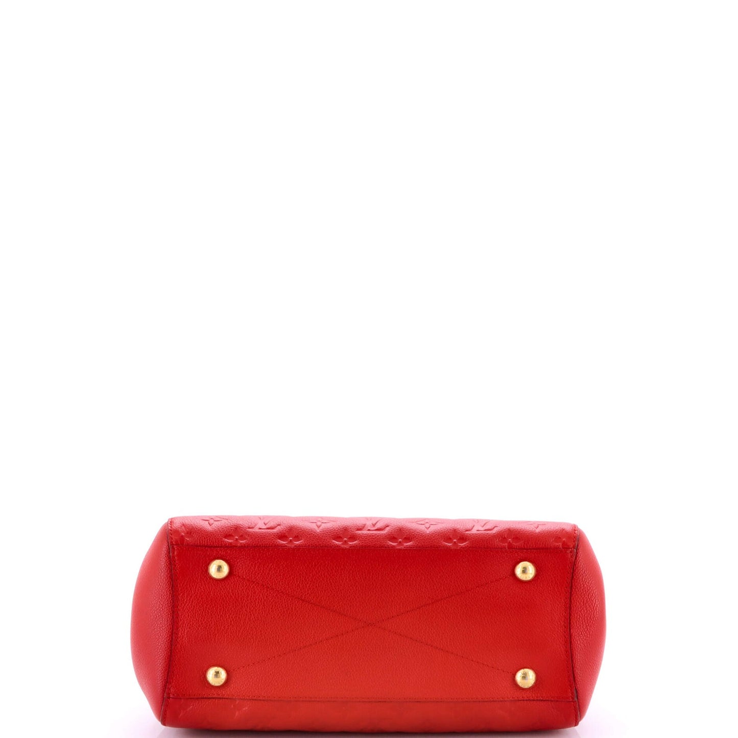 Louis Vuitton Montaigne Handbag Monogram Empreinte Leather Mm