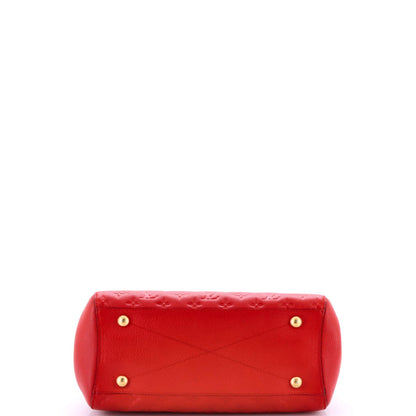 Louis Vuitton Montaigne Handbag Monogram Empreinte Leather Mm