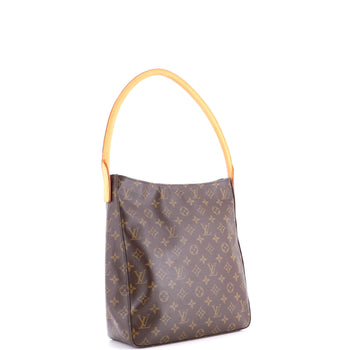 Louis Vuitton Looping Handbag Monogram Canvas Gm