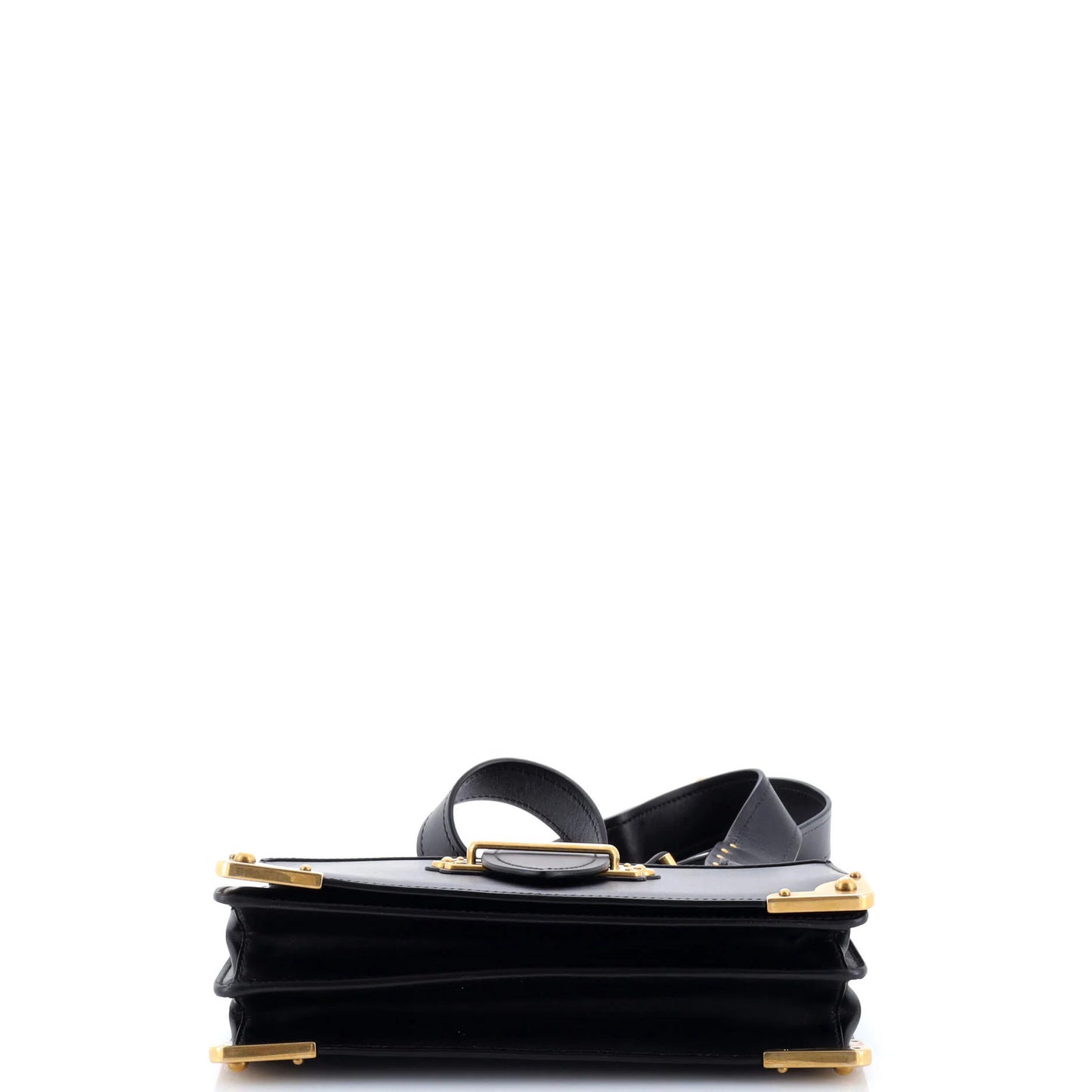 Prada Cahier Crossbody Bag Leather And Saffiano Leather Large