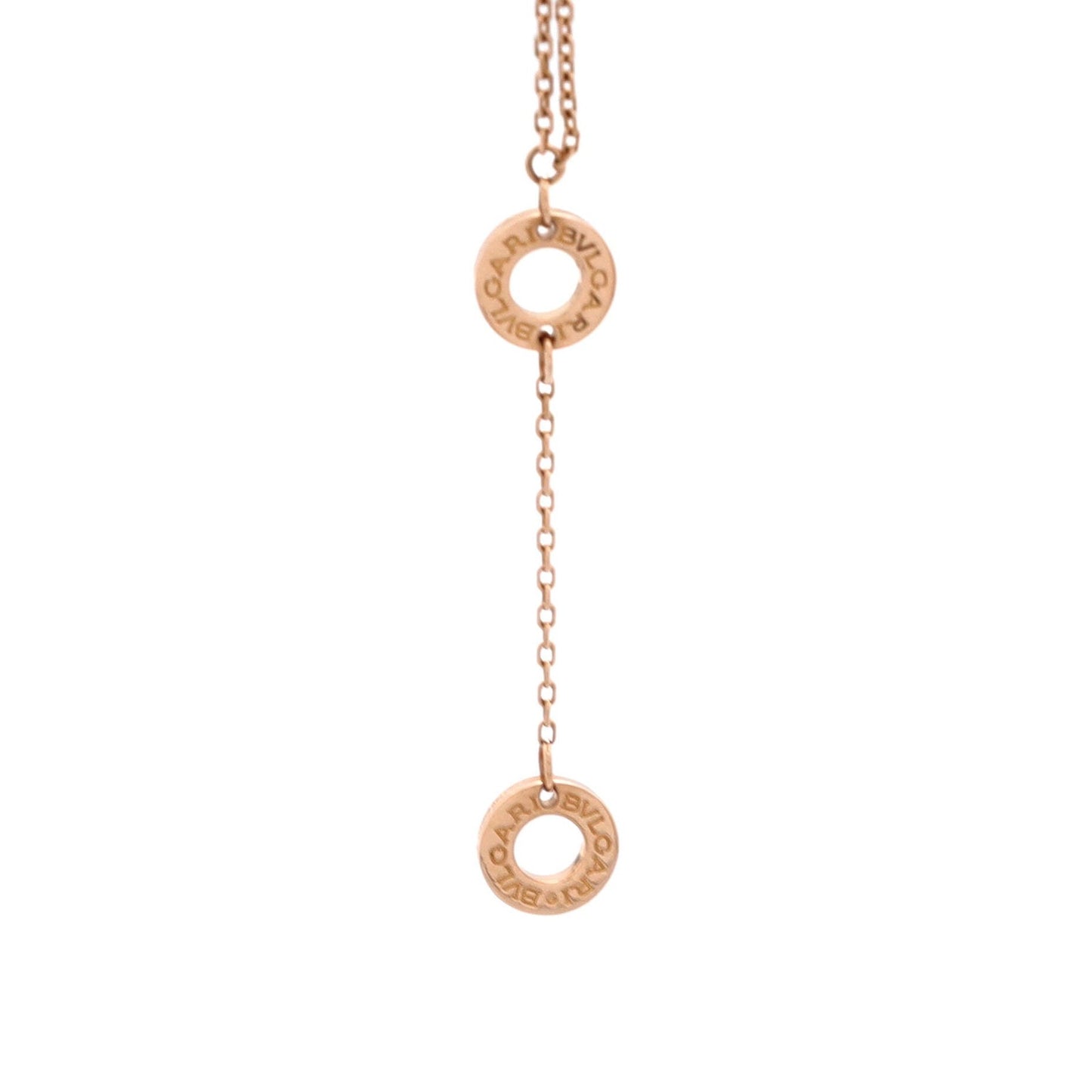 Bvlgari Divas' Dream Open Bracelet Necklace 18K Rose Gold And Diamonds