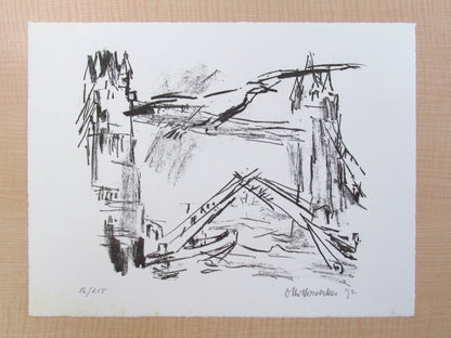 Oskar Kokoschka Londoner Ansichten: English