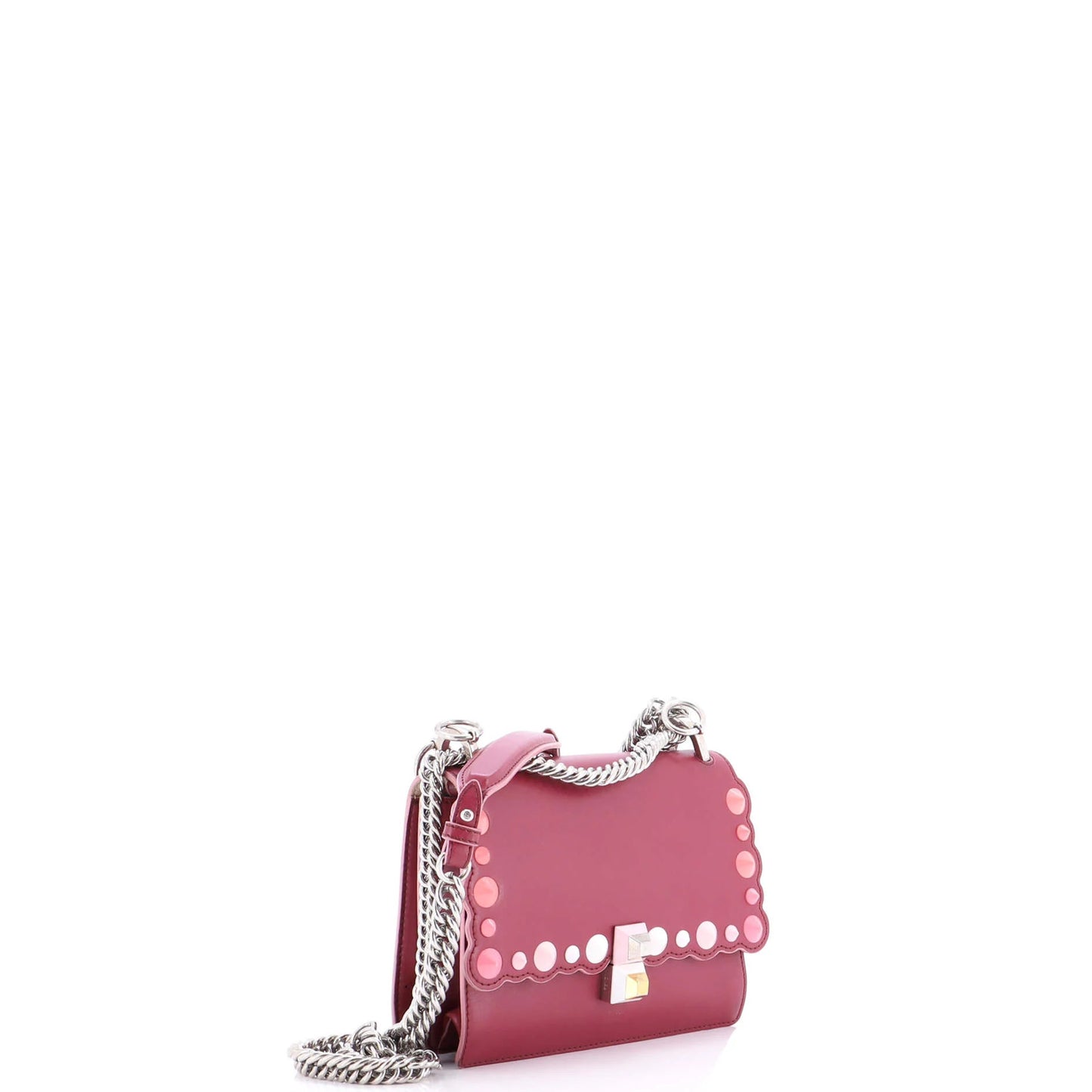 Fendi Kan I Bag Studded Leather Small