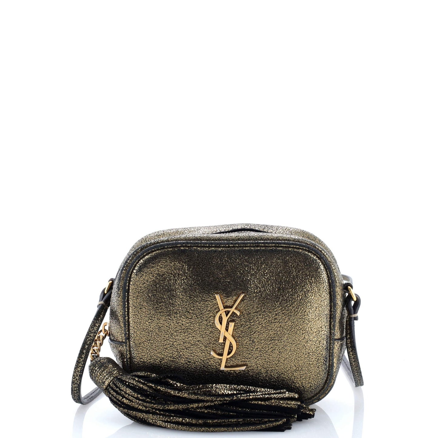 Saint Laurent Classic Monogram Blogger Crossbody Bag Leather Small