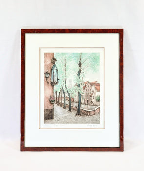 Francis Hebbelinck Etching 