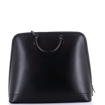 Large Gucci Horsebit 1955 Web Duffle Bag Leather