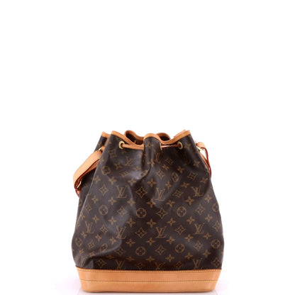 Louis Vuitton Noe Handbag Monogram Canvas Large