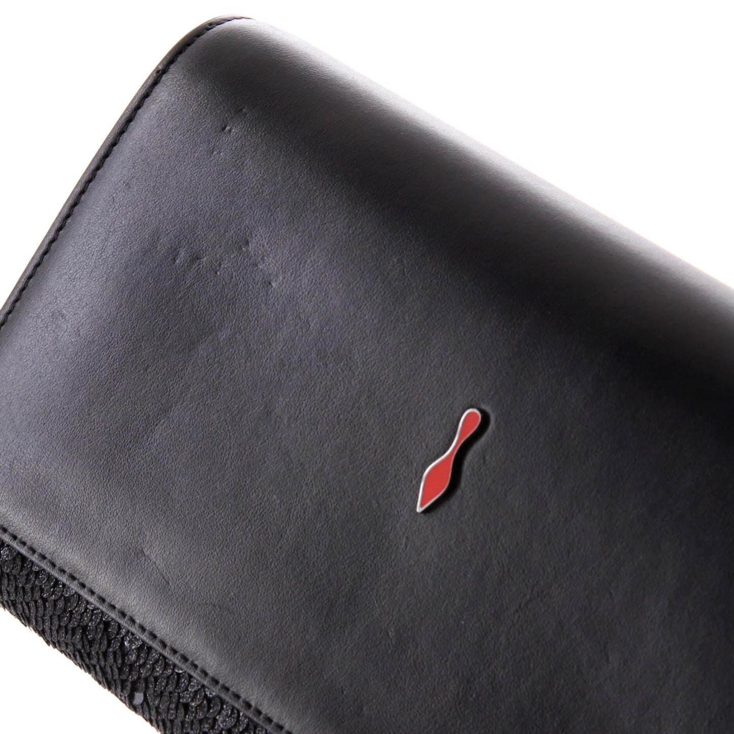 Christian Louboutin Paloma Clutch Embellished Leather Small