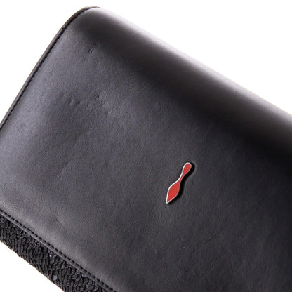 Christian Louboutin Paloma Clutch Embellished Leather Small