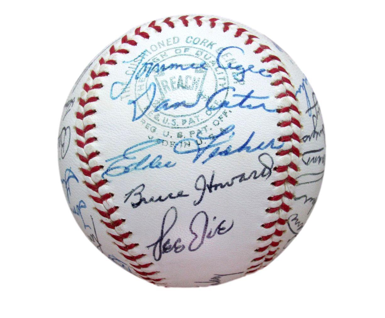 1966 Chicago White Sox Team Signed Oal Baseball