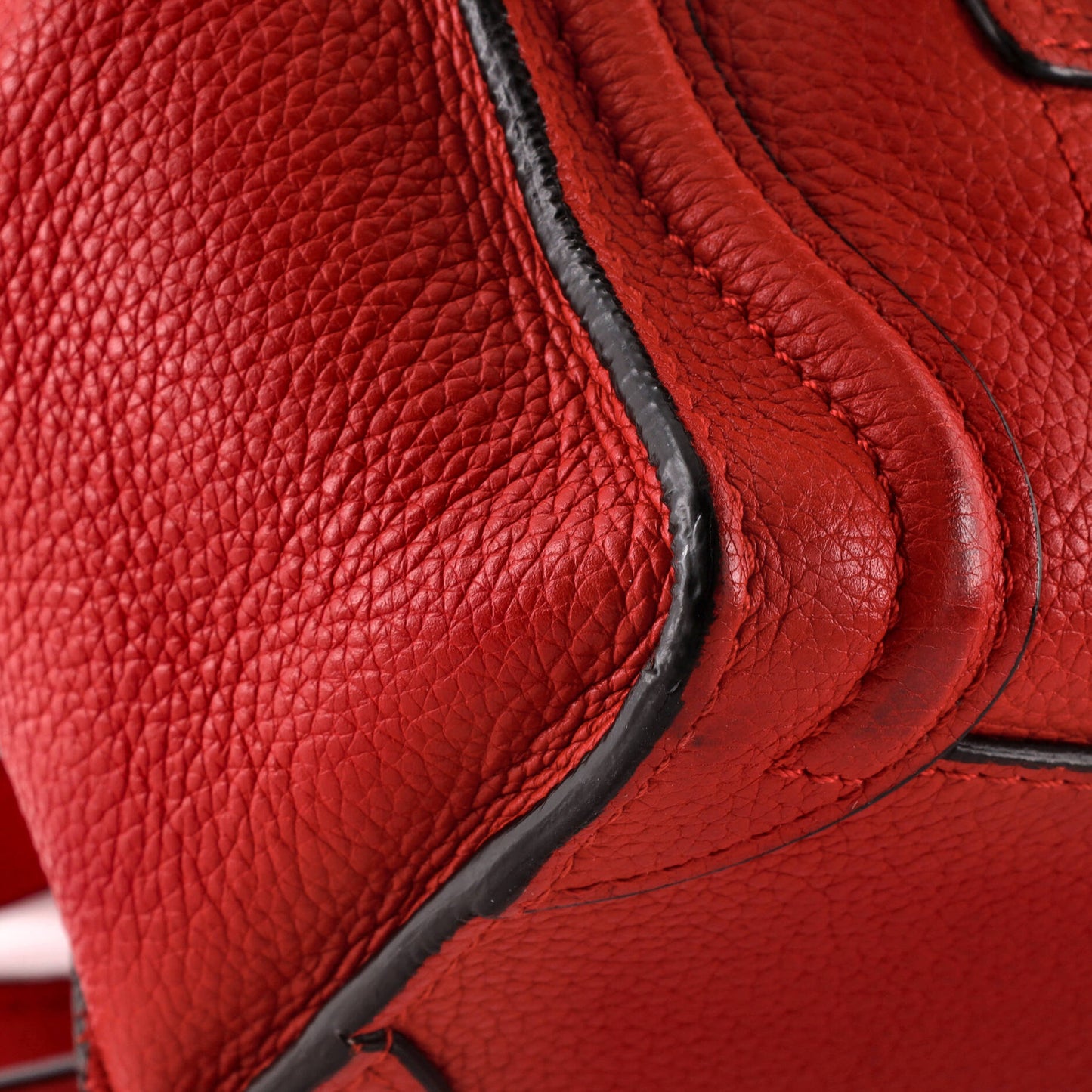 Celine Luggage Bag Grainy Leather Nano