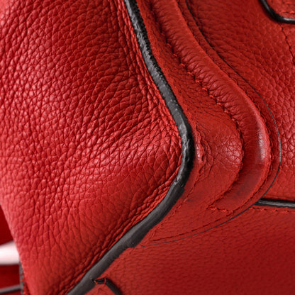 Celine Luggage Bag Grainy Leather Nano