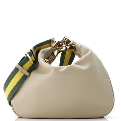 Gucci Attache Shoulder Bag Gg Coated Canvas Medium