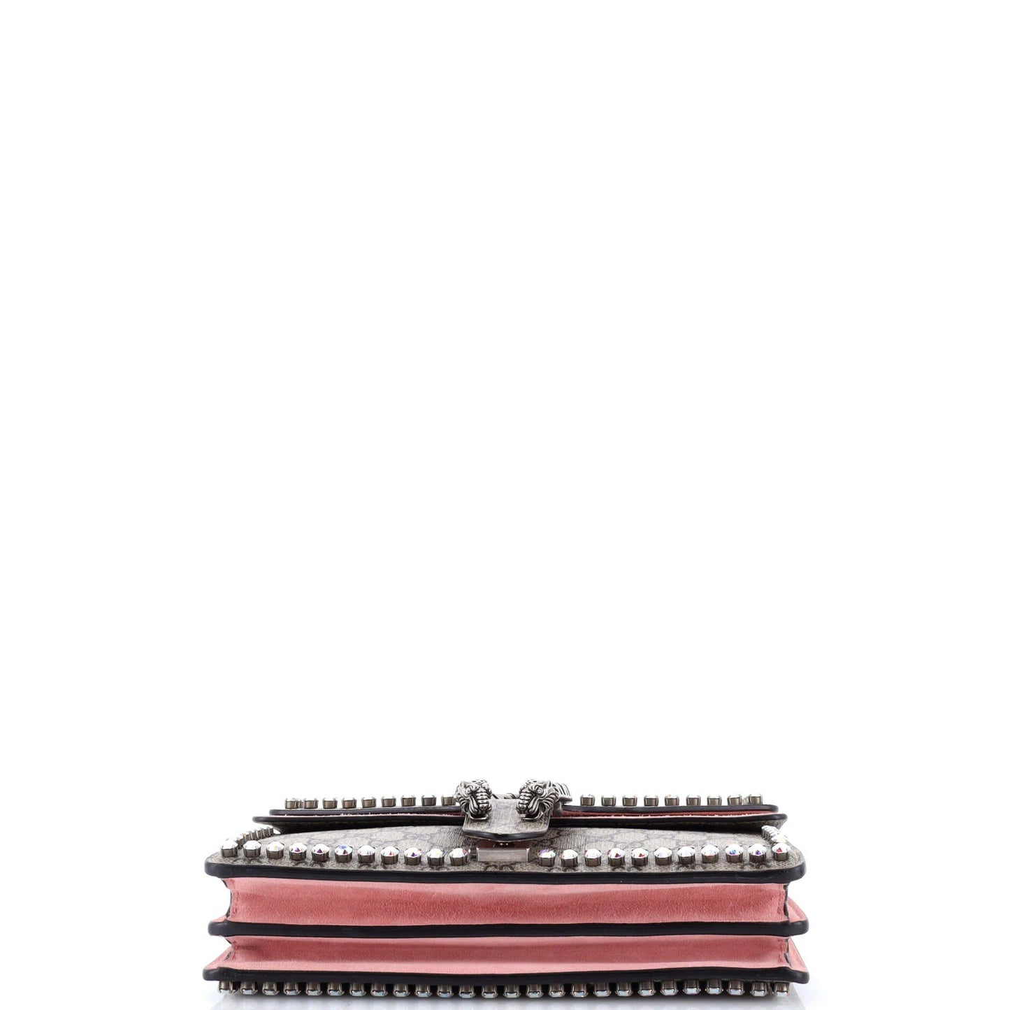 Gucci Dionysus Bag Crystal Embellished Gg Coated Canvas Small