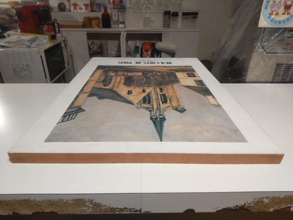 Maurice Utrillo 1979 Exhibition Poster Panel Print La Fere En Tardenois Spadem