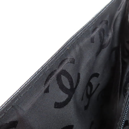 Skin CHANEL Chain tote Bag Grained Calfskin