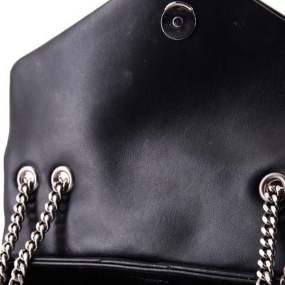 Saint Laurent Loulou Shoulder Bag Matelasse Chevron Leather Small