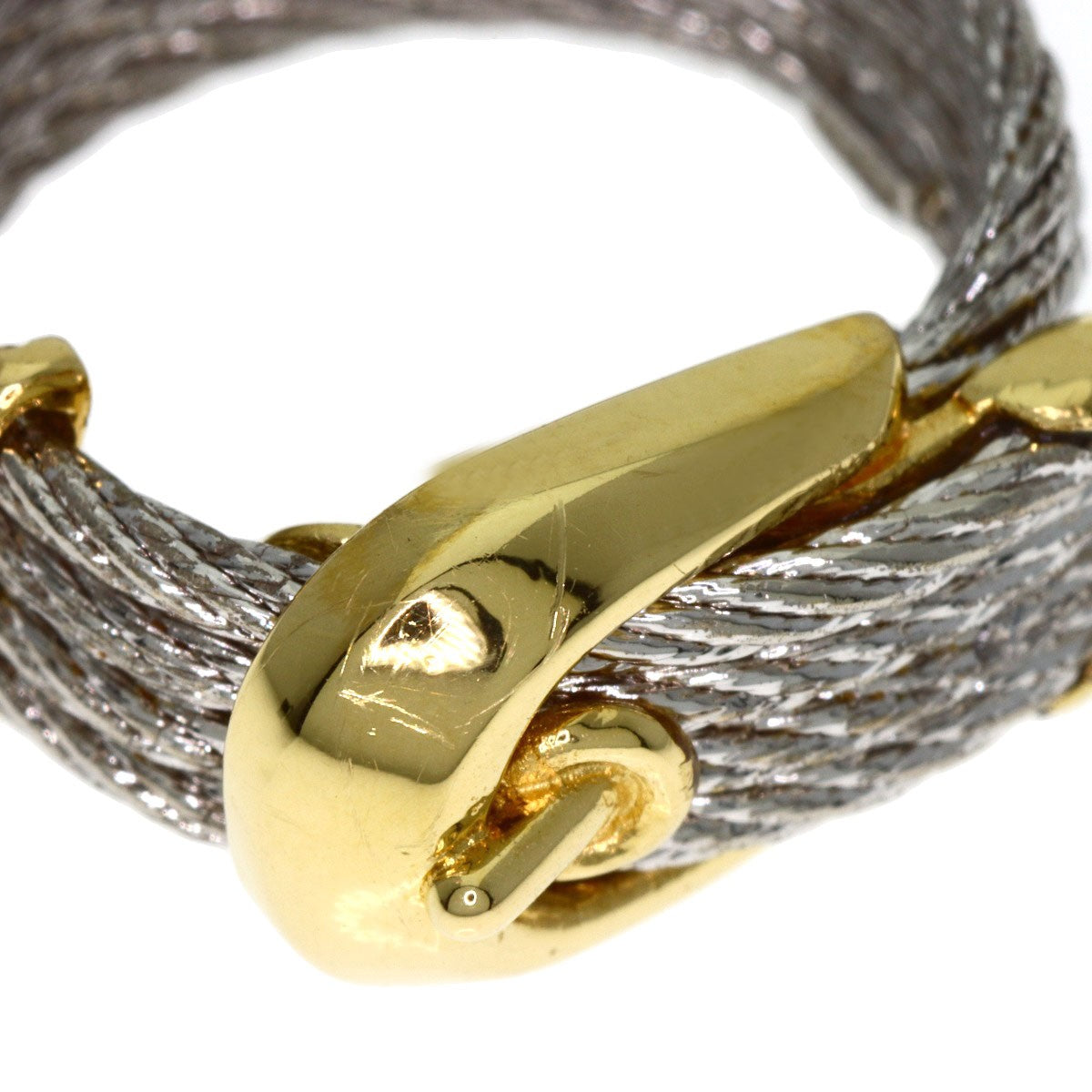 Gold FRED Force 10 Ring Stainless Steel 18K Yellow
