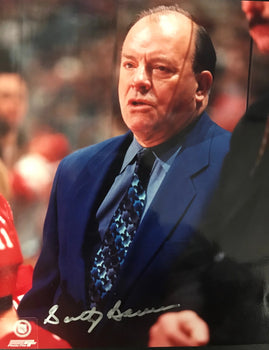 Scotty Bowman Autographed 8X10 Photo Detroit Red Wings