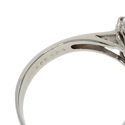 2.38Ct Sapphire Diamond Ring Platinum Pt900  8.7G