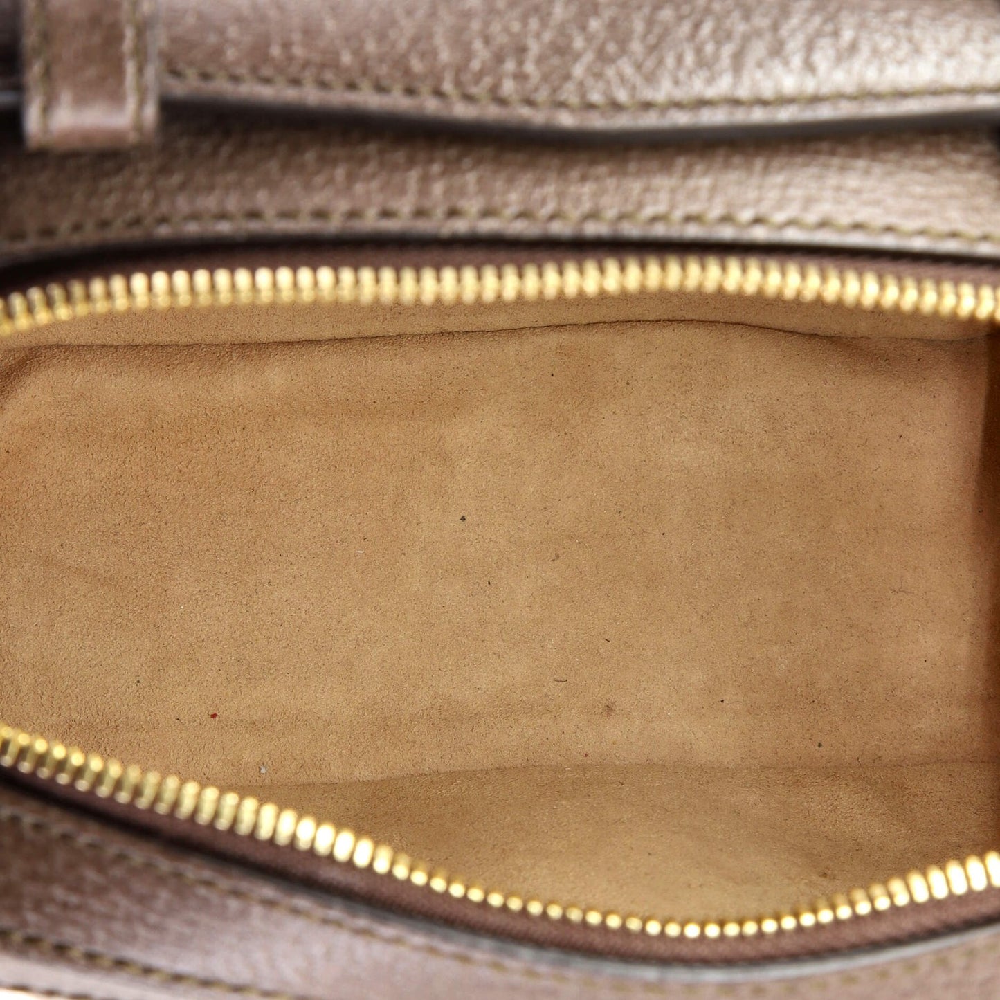 Gucci Ophidia Zip Around Camera Bag Gg Coated Canvas Mini