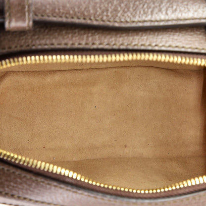 Gucci Ophidia Zip Around Camera Bag Gg Coated Canvas Mini