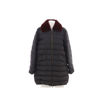Moncler Women'S Indis Puffer Coat Polyamide With Down And Fur