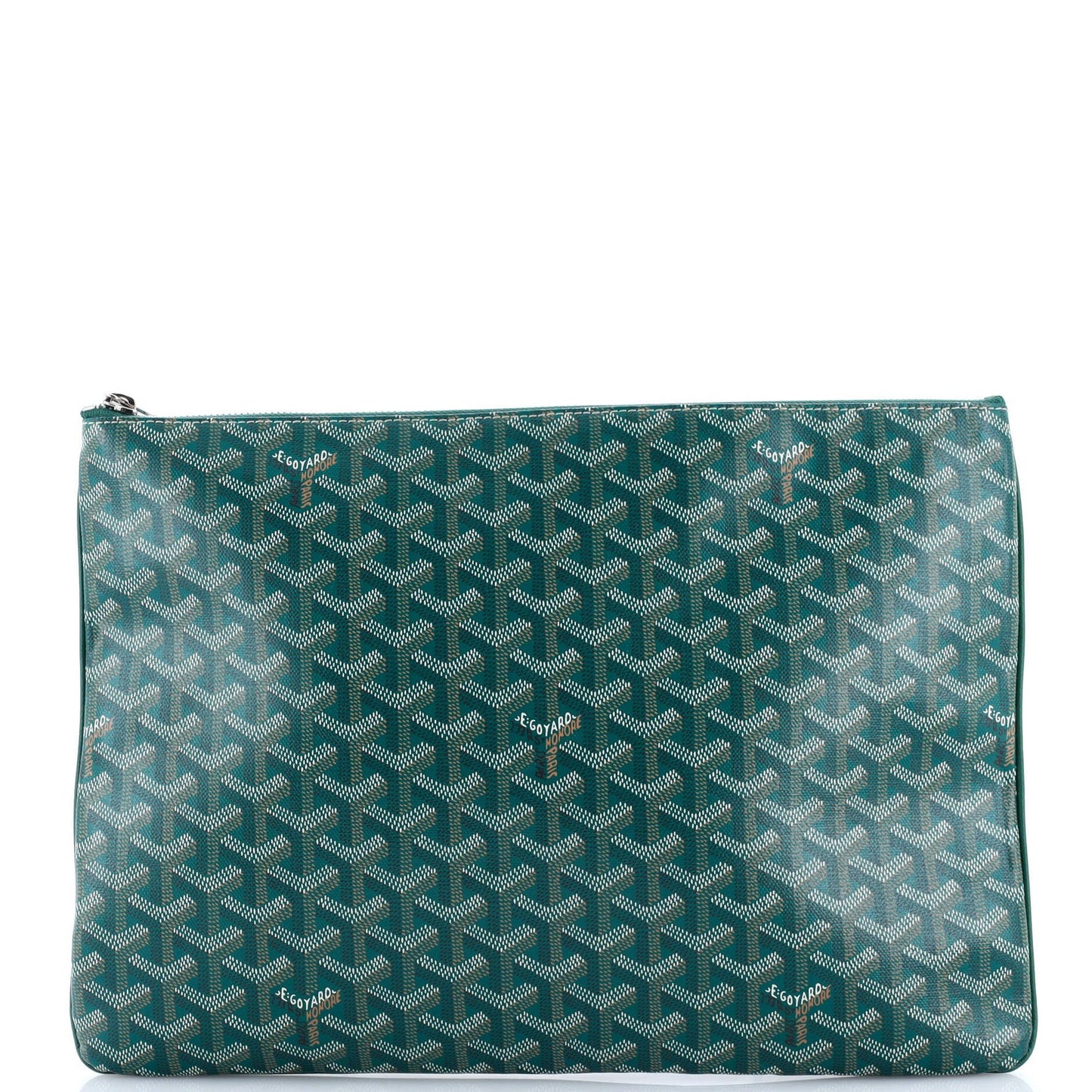 Goyard Senat Zip Pouch Coated Canvas Gm
