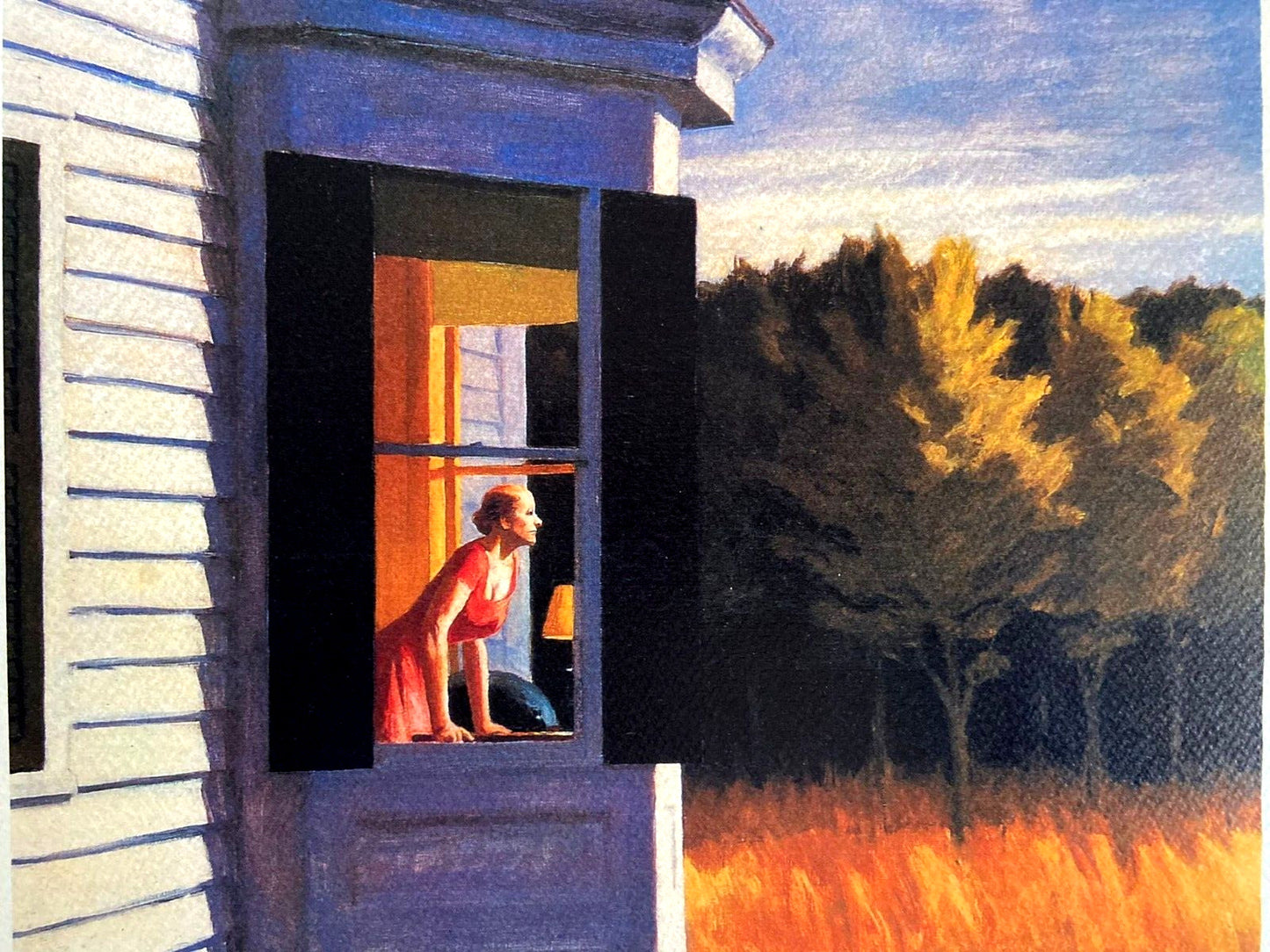 Edward Hopper Lithograph Tomorrow at Cape Cod (Numbered)