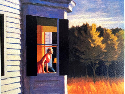 Edward Hopper Lithograph Tomorrow at Cape Cod (Numbered)