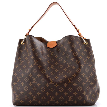 Louis Vuitton Graceful Handbag Monogram Canvas Mm