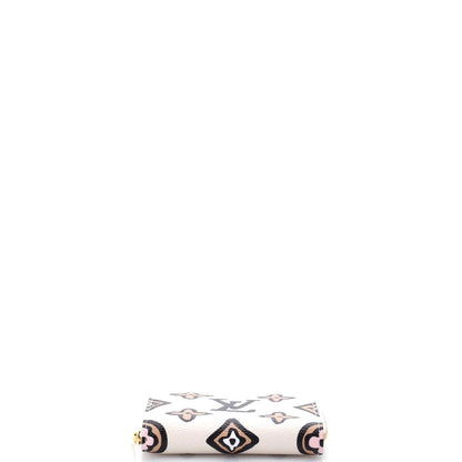 Louis Vuitton Zippy Coin Purse Wild At Heart Monogram Giant