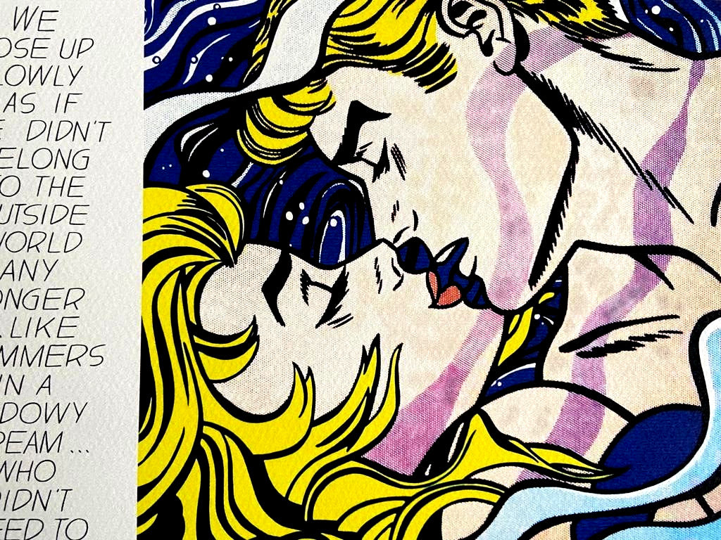 Roy Lichtenstein Lithograph Coa Signed Op Numbered Certified +