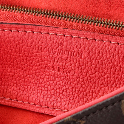 Louis Vuitton Pallas Chain Shoulder Bag Monogram Canvas And Calfskin