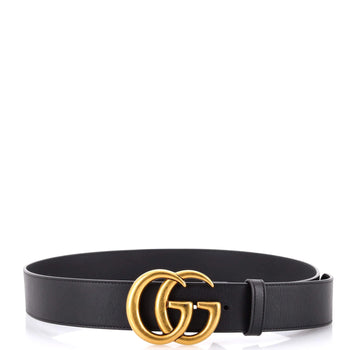 Gucci Gg Marmont Belt Leather Wide