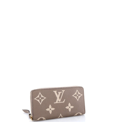 Louis Vuitton Zippy Wallet Bicolor Monogram Empreinte Giant