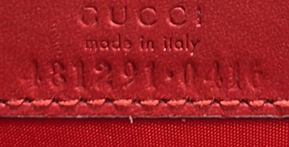 Gucci Cherries Wallet On Chain Gg Coated Canvas Mini