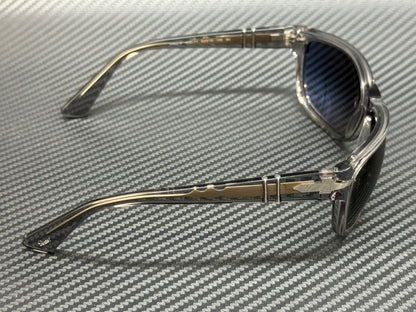 PERSOL PO3342S 309 71 Transparent Grey Gradient Unisex 63 mm Sunglasses
