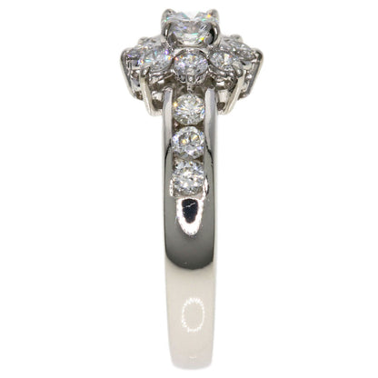 0.13ct Diamond Ring Platinum PT900  3.7g