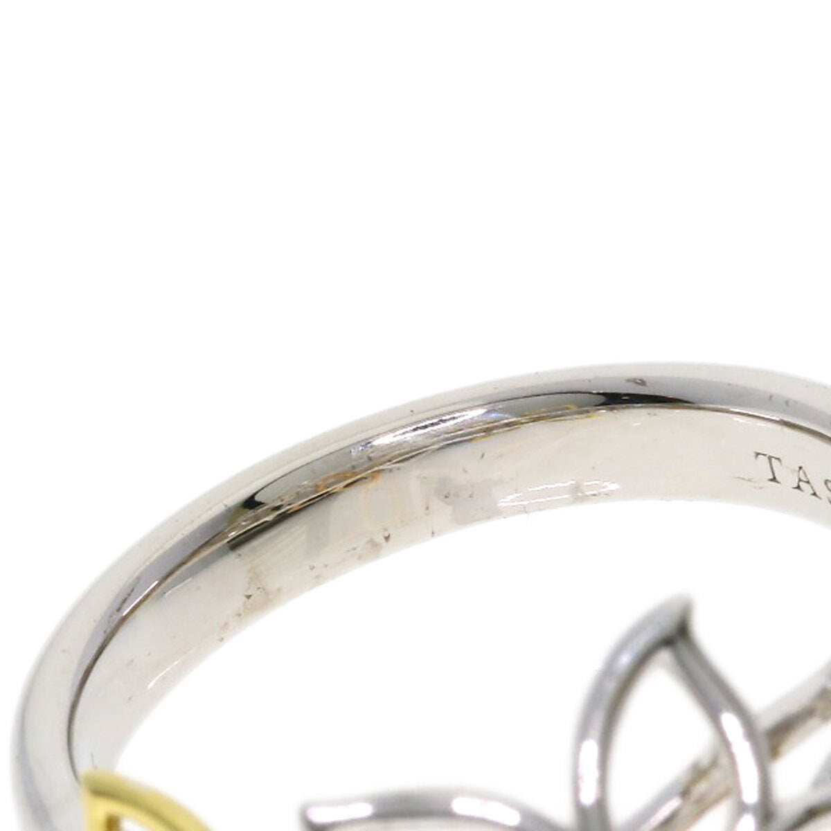 Tasaki   Ring Diamond Flower Motif K18 Yellow